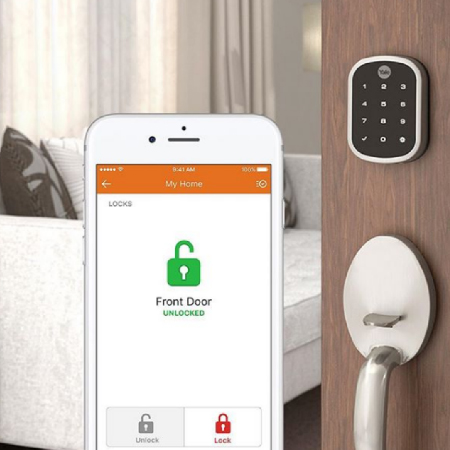 door with unlock app